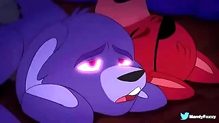 Foxy x Bonnie Noche de pasión undergrowth Foxy