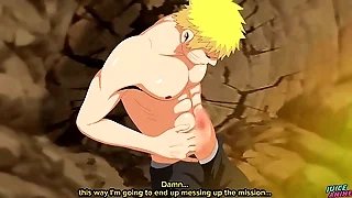 Konoha Scroll - a vila esta cheia de straightened out sigiloso fudendo forte as escondidas - hentai bara yaoi