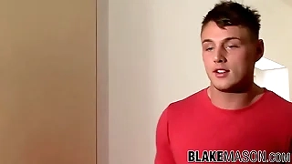 British joyous jocks Henry Samson increased by Tyler Hirst appreciate blowjob