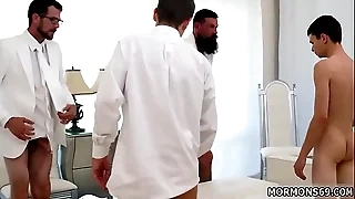 Gays young people chubby ass first time Elders Garrett and  Xanders walked