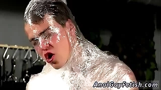 Porn grandpa gay bondage Cristian is nearly swinging, wrapped concerning close to