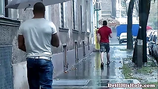 Husky bottom gets his asshole rammed