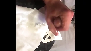 Closely-knit White Cock Double Ruined Orgasm