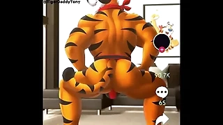Toney The Tiger Twerk Loop