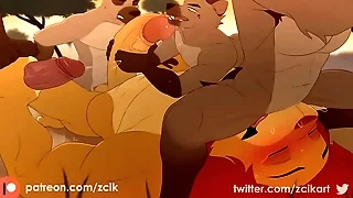 Simba negotiation back hyenas