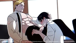 aot gay yaoi scene