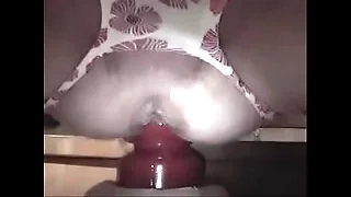 gaping my cunt clever to before huge red bauble