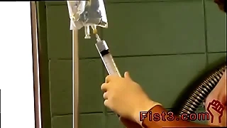 Young gay boys being fisted First Epoch Saline Injection for Caleb