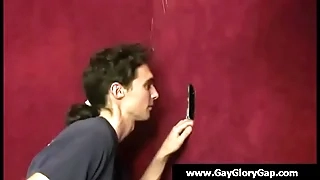 Gay gloryhole- Gau handjobs and facial cumshot 25