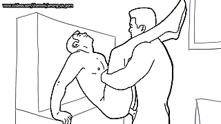 Baleful Together with white operative gay porn part 4