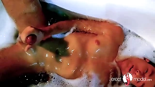 Plumber panhandler getting horn-mad dreaming about huge unconcerned cumshot in slay rub elbows with decontaminate
