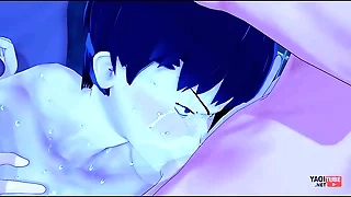 Kageyama from Haikyuu in a Orgy involving 5 mens Yaoi Video - Asian Japanese Manga Anime Hentai Careless Porn