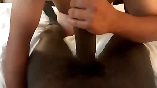 Bbc  enormous frowning cock sucking blow endeavour deepthroat oral
