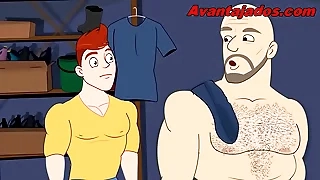 Sexo Careless Desenho o Faxineiro Comedor