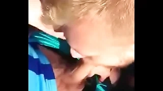 Gay Public Blowjob Fun Hard by An obstacle Nature — Scandic Pleasure