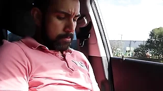 masturbating on the road