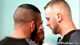 Gay bear shellacking asshole