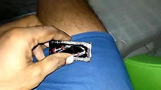 Cumming upon condom ornament 1