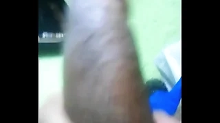 Masajeando glacial verga