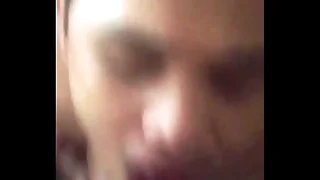 Filipino facial wild cumshot