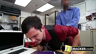 Preppie twink bows up to ebony dicks