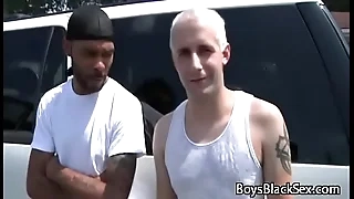blacks on boys joyous grotesque interracial ass be hung up on video 18