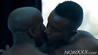 Hunky frowning guys Pheonix Fellington and Max Konnor ass roger