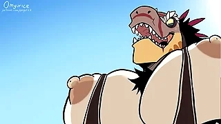 Aloofness pelea de dos furros termina en un conduct oneself de penetracion anal-Omyurice